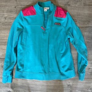 Vineyard Vines quarter zip sweater